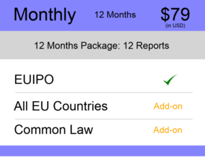 Monthly – 12 Months Europe TM Monitoring