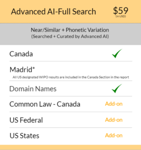Canada Trademark Search