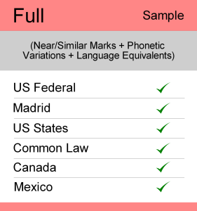 Image for Full Search : US TM Searching - Sample Report