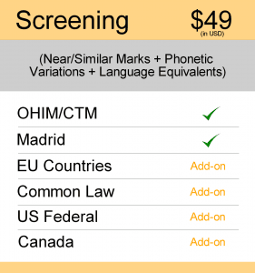 Image for Screening Search : Canada TM Searching