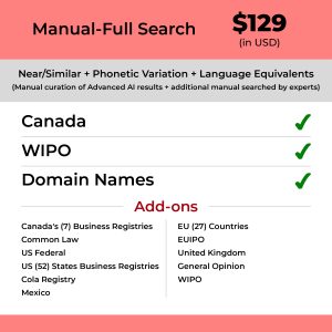 Manual-Full Search: Canada TM Searching