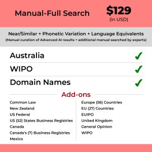 Manual-Full Search: Australia TM Searching