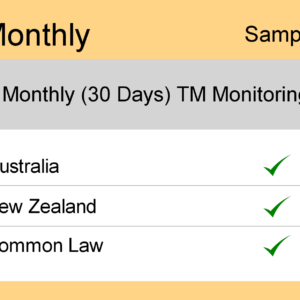 Image for Monthly : AUS & NZ TM Monitoring – Sample Report