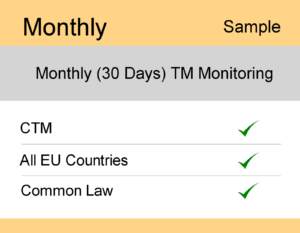 Image for Monthly : Europe TM Monitoring - Sample Report