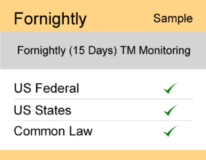 Image for Fortnightly : US TM Monitoring - Sample Report