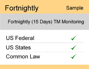 Image for Fornightly : Fortnightly : US TM Monitoring - Sample Report