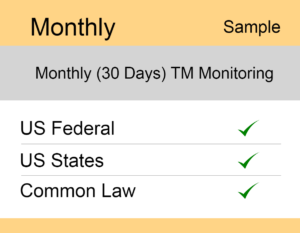 Image for Monthly : Monthly : US TM Monitoring - Sample Report