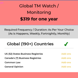 Global TM Watch / Monitoring