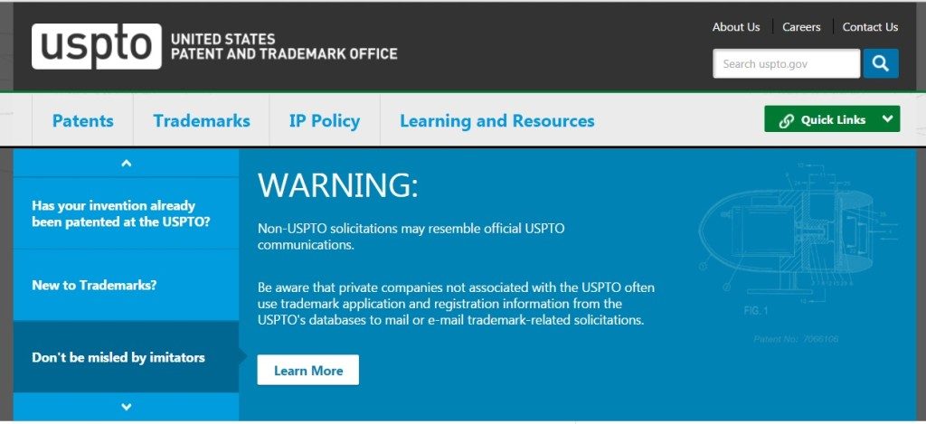 View of How to Do Trademark Image Search at USPTO Website | TMReady | Blog