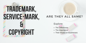 Trademark, Service-mark, And Copyright