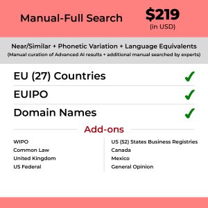 Manual-Full Search: EU (27) Countries TM Searching